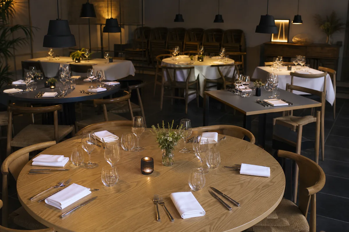 Tables de restaurant : bien choisir matériaux et entretien